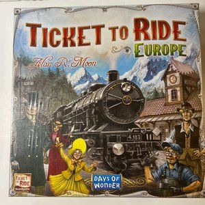Ticket To Ride 'Europe' - New, Sealed